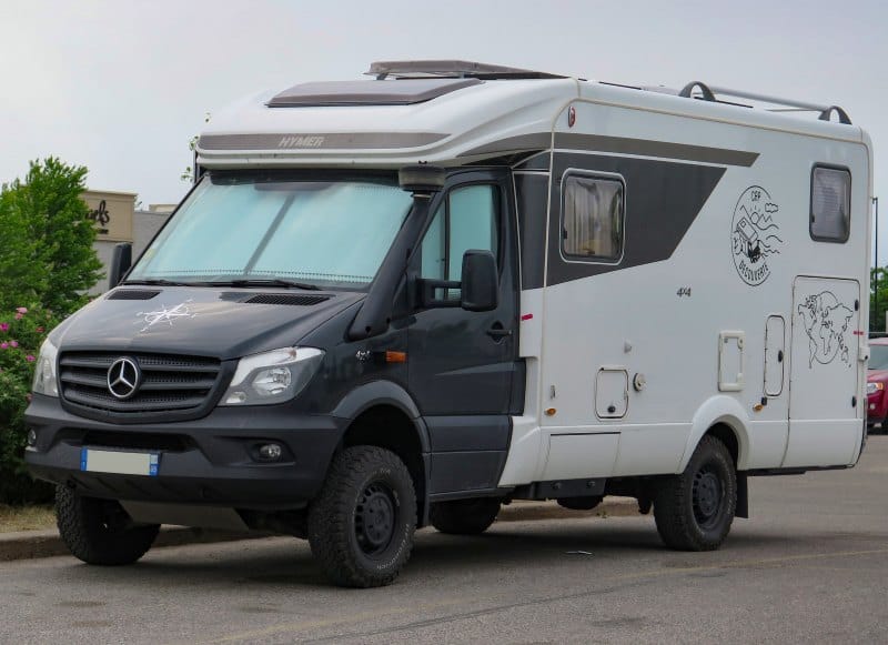 mercedes sprinter 4x4 camper hymer