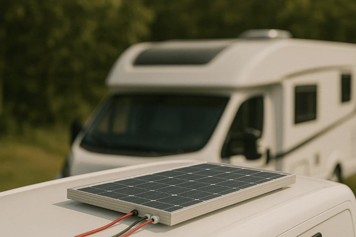 instalacion placa solar camper