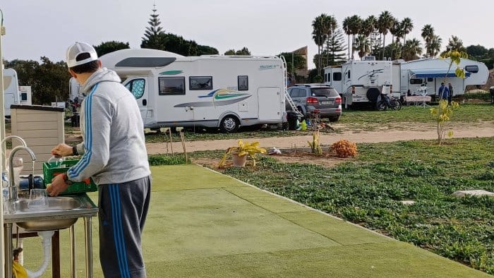 area de autocaravanas camper park san lucar de barrameda