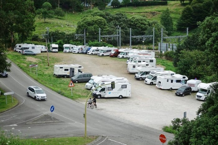 area de autocaravanas ribadesella