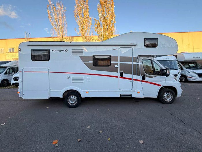 autocaravanas con garaje de ocasion