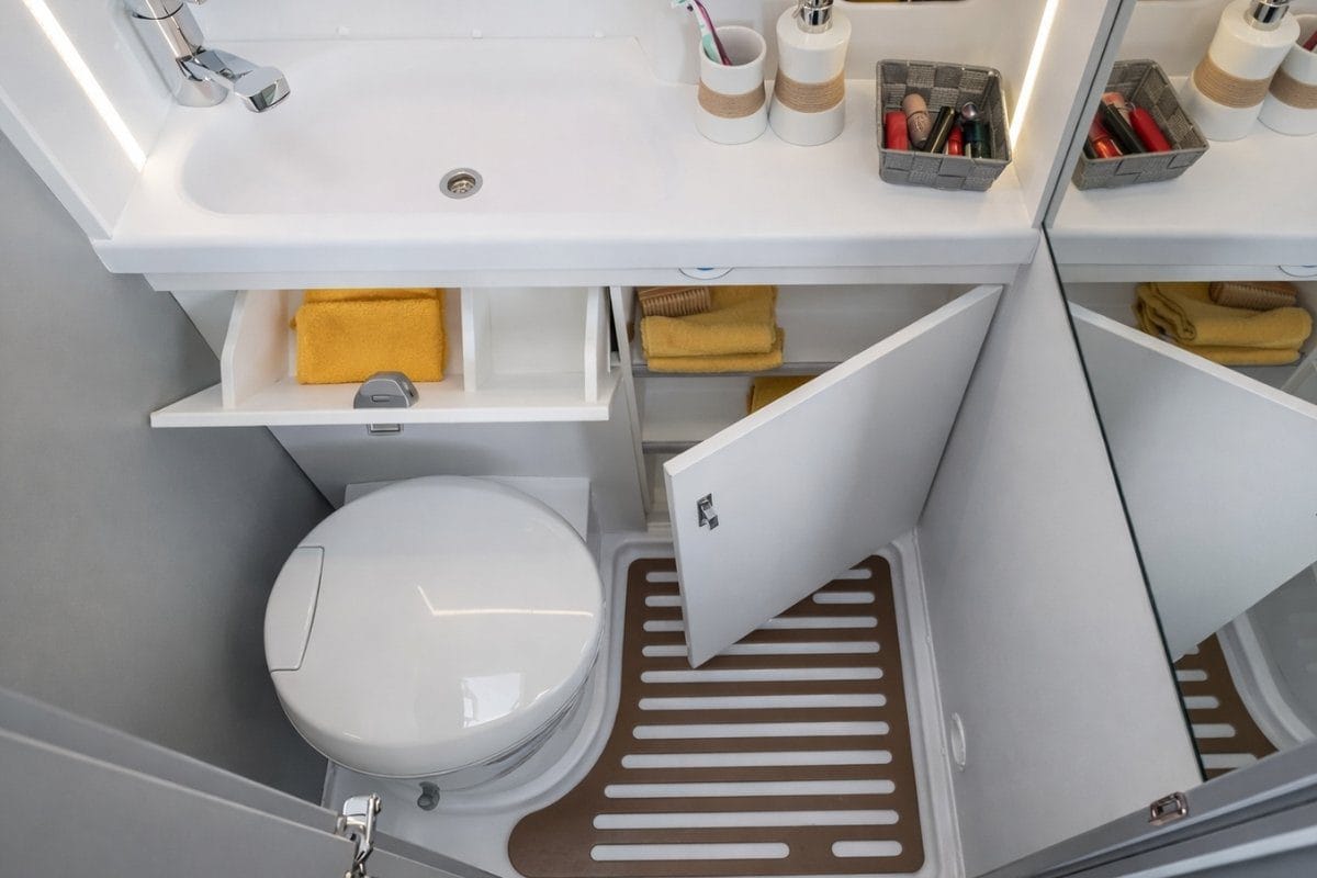 baño furgonetas campers