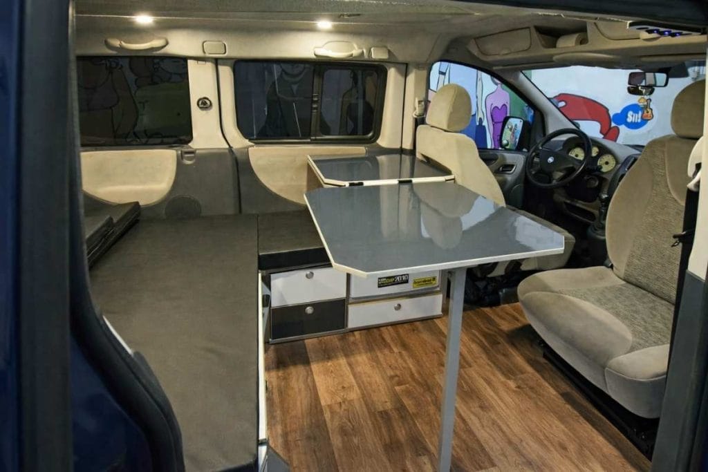 fiat scudo camperizada interior