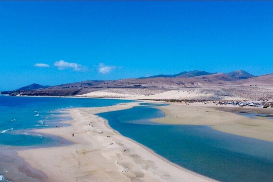 playa de sotavento costa calma