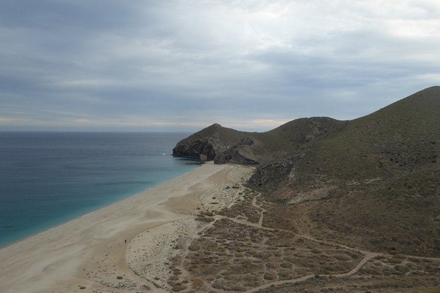 playa de los muertos autocaravana